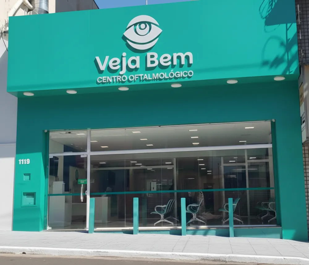 Fachada da Veja Bem Centro Oftalmológico em Campinas